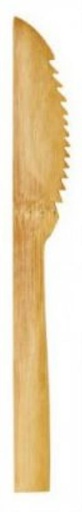 [25101044] COUTEAU EN BAMBOU 170MM COLIS DE 50PCES