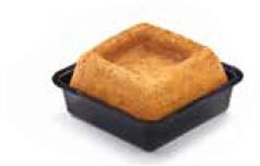 [04030386] PIDY SAVARIN SQUARE 5.5CM + BOWL 112PCS
