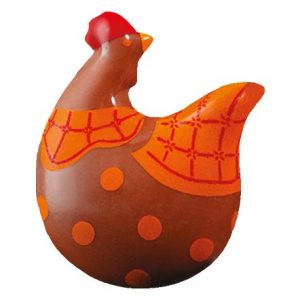 [08057004] 061159 PCB POULETTES CL EN ROUGE ET BLANC 3 DESIGNS 126PCES ***S/CD***