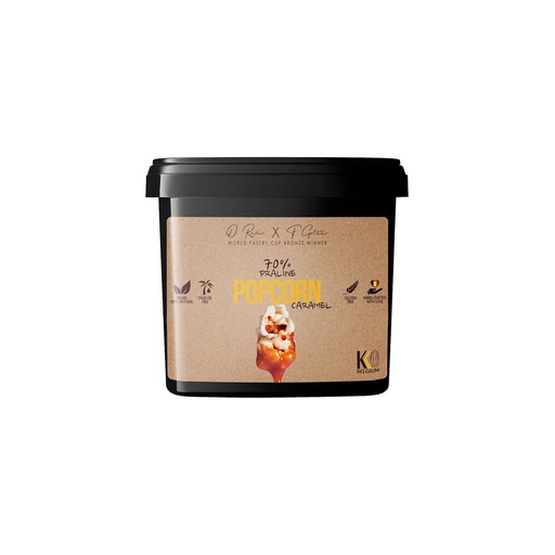 [08055572] KKO PRALINE POPCORN CARAMEL 1KG