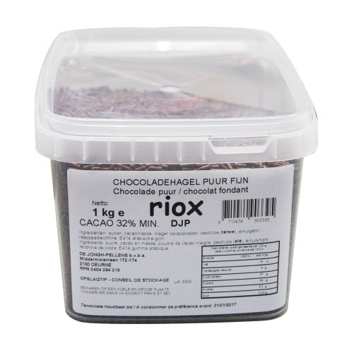 [03061015] LANGE CHOCOLADEGRANULE 1KG SMET = KG
