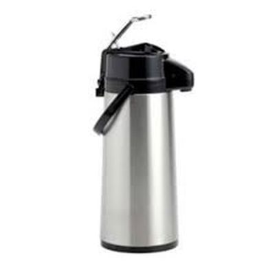 [57661218] THERMOS POMPE INOX 2.2L A/LEVIER BOUTEILLE VERRE BASE TOURNANTE - FM22S