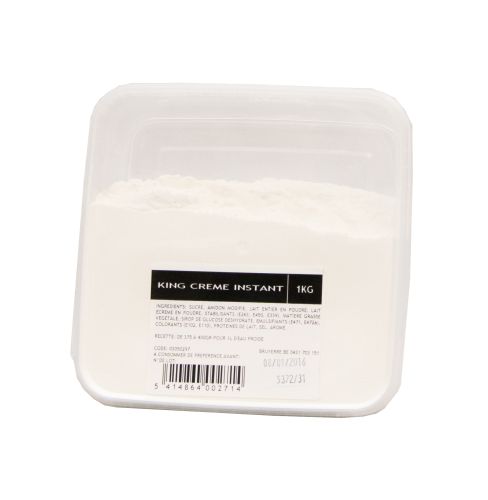 [03050297] KING CREAM INSTANT KOUDE ROOM 1 KG = DOOSJE