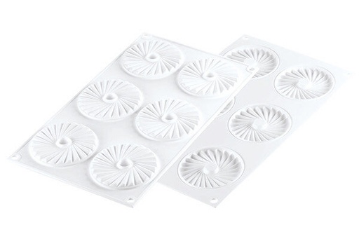 [51657460] MOULE SILIKOMART PLISSE 23 Ø 75MM H 7 MM VOL 23ML