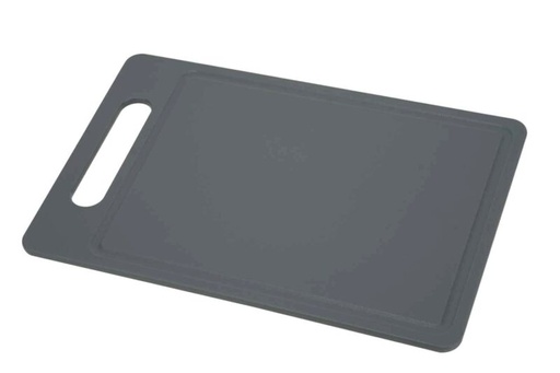 [70408005] GRIJS RECHTHOEKIGE SNIJKPLANK 38 X 26 CM
