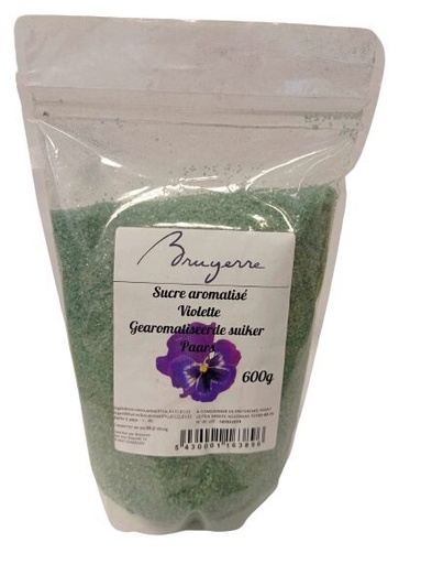 [08020145] SUCRE BARBE A PAPA AROMATISE VIOLETTE 600GR