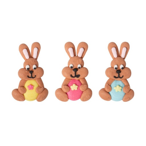 [08054776] 1054644 RABBIT WITH EGG 2.5X4 CM 144PCS ***S/CDE***