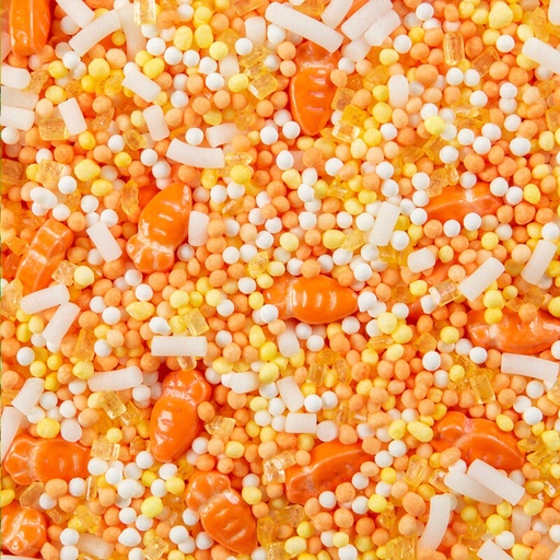 [08053938] 1085009 PAASDECORATIEMIX GEEL/ORANJE IN SUIKER 600G
