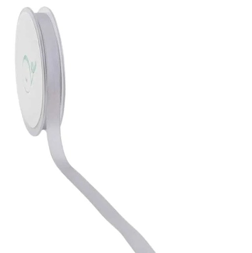 [70410700] RUBAN PREMIUM DOUBLE SATIN ARGENT 10MMX25M