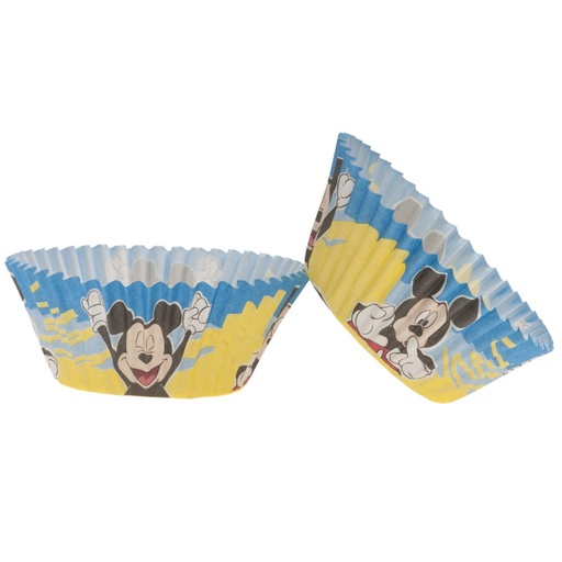 [08041022] CAISSETTE CUPCAKE MICKEY 25 PCES FOST+ INCLUS