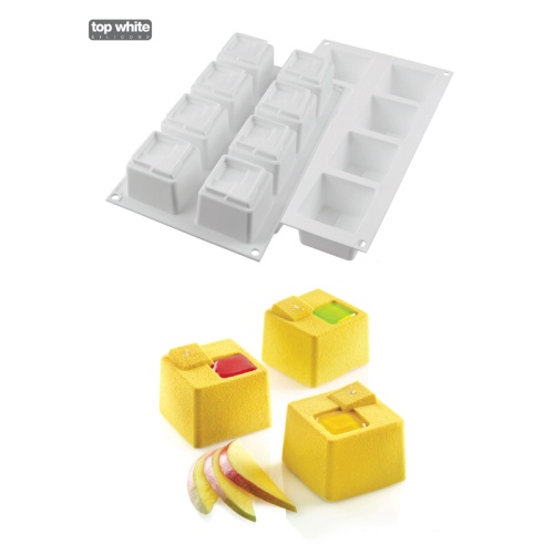 [51657243] SILIKOMART VORM  4 KUADRO 60X60H50MM = STUK