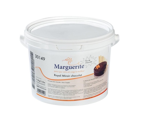 [05040929] DEBCO MARGUERITE ROYAL MIRROR CHOCOLATE 2.5KG