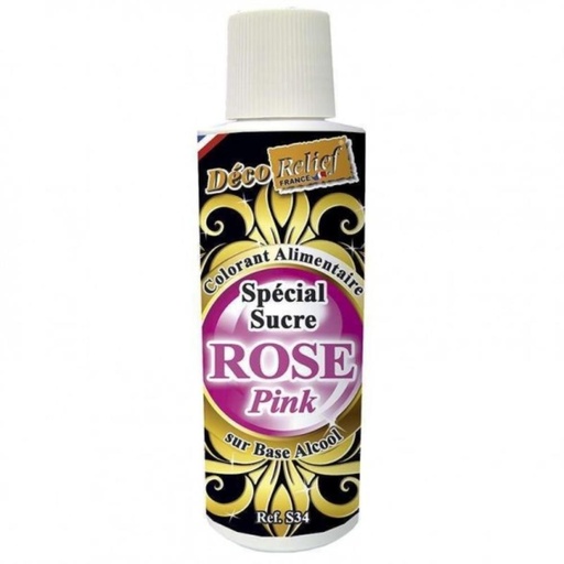 [70409331] VLOEIBAAR EETBAAR KLEURSTOF SUIKER SPECIAAL ROZE125ML=FLES
