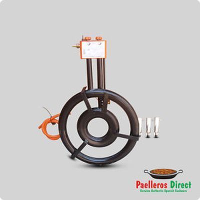 [57663124] RECHAUD PAELLA GAZ EMAILLE 40CM  A/THERMOCOUPLE - PLAT DE 26-60CM