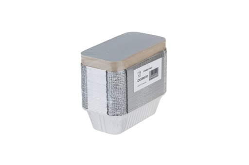 [45007058] BARQUETTE ALU 900ML + COUVERCLE100 PCES 