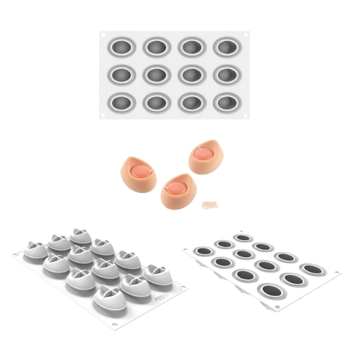 [51661558] SILIKOMART SILICONE MOLD NEBULA 30 N.12 5.1X3.7XH3.2CM VOL 30ML