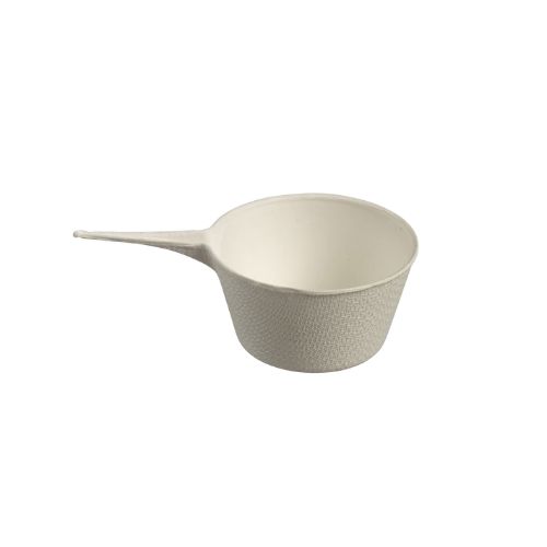 [44104127] CASSEROLE ESKOFFIÉ 50ML PULPE DE CANNE BLANCHE 9,1X5,6X3CM 100PCS