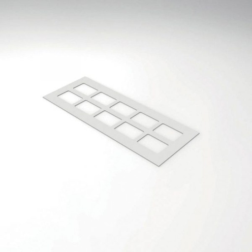 [08056276] PCB  010692 voor rechthoek 6x4 cm - 10 voetafdrukken 1pce ***s/cd***