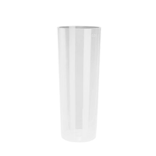 [44103444] HERBRUIKBAAR LONGDRINK GLAS PP TRANSPARANT 5,9X15,2CM 300ML 10ST