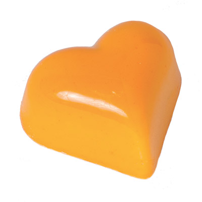 [11010067] BRUYERRE PRALINE YELLOW WHITE HEART 1.1KG