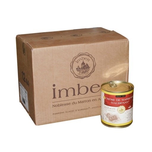 [05101434] KASTANJES IN CRÈME IMBERT 12 X 1KG***OP/BESTELD***
