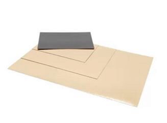 [25101139] CARTON RECTANGULAIRE OR/NOIR 40*60 25PCES  FOSTPLUS INCLUS