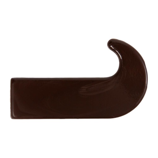 [08082133] 2015264 TRAINEAU EN CHOCOLAT NOIR POUR COTE DE BUCHE75X85MM 40 PCES ***S/CD****