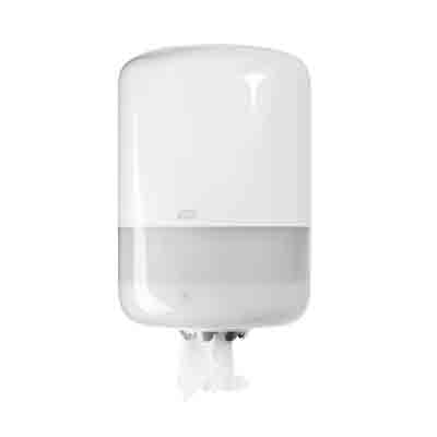 [20030022] TORK DISPENSER M2 WITTE MIDI-ROL 24X23X36CM = STUK