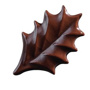 [08057521] 070353 PCB LARGE HOLLY LEAVES CN 5.1X3.45 CM 100PCES ***S/CD***