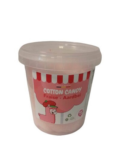 [08020140] SEAU DE BARBE A PAPA FRAISE 40GR