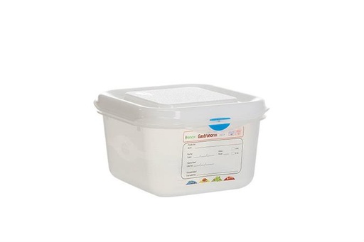 [57663434] GASTRONOX BOITE 1/6-100MM 1,7L COUVERCLE ET CLIPS