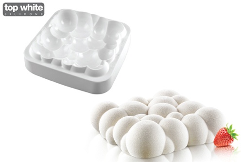 [51657181] SILIKOMART VORM CLOUD 200X200MM H55MM VOL 1650ML CURVEFLEX=STUK