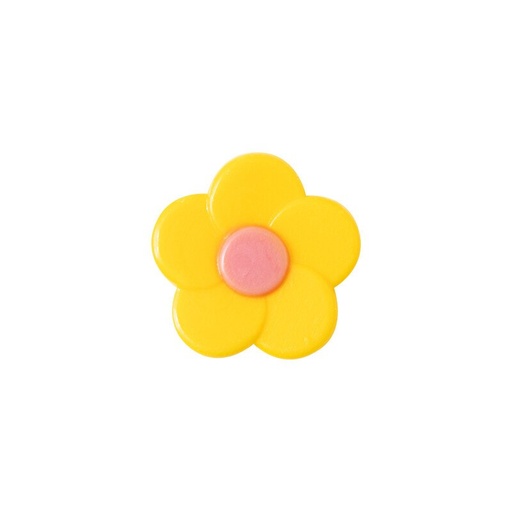 [08058309] 1032006 GELE EN ROZE BLOEM 3 CM 175 STUKS ***S/CDE***