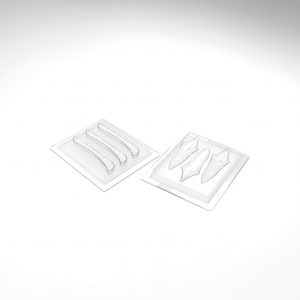 [08057930] 074242 PCB MOULES ACCESSOIRES BÛCHE STYLO PR 30 P.2 DESIGNS AVC JAMBAGE 10PCES ***S/CD***