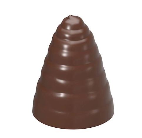 [70410641] CHOCOLADEVORM KOEPEL CW505113.5X27.5CM 2X4 80GR