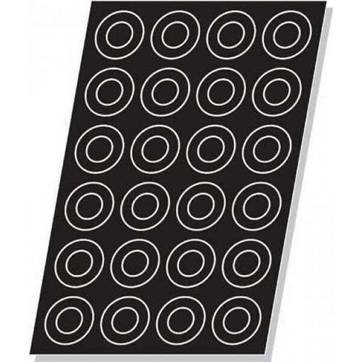 [70408544] SF-01087 FLEXIPAN®AIR PARIS BREST 60X40CM 24EMP Ø8CM H1,5CM VOL 50ML