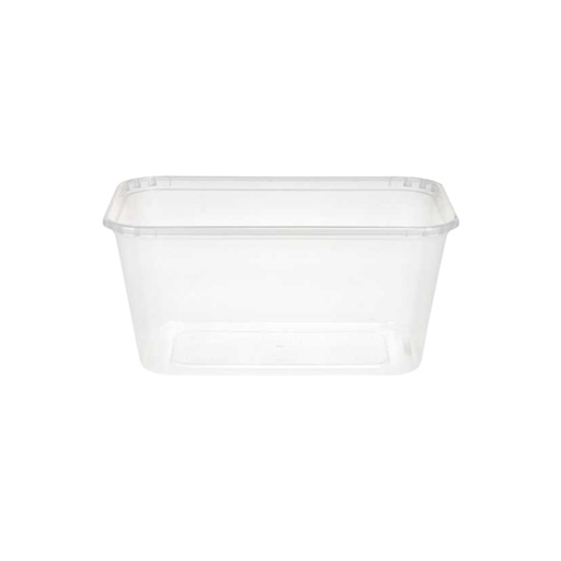 [53533134] MICROGOLFBESTENDIGE TRANSPARANTE PP SCHAAL 750ML 25ST