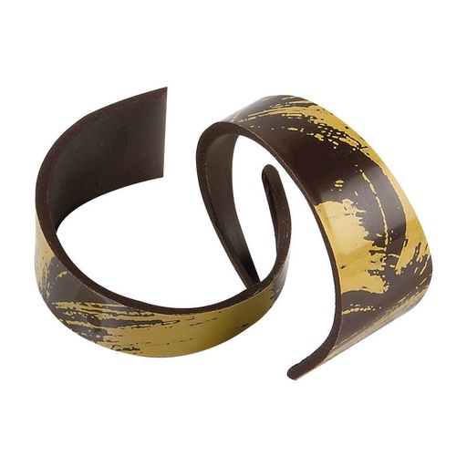 [08080064] 2014597 FONDANT GESP, GEEL ONTWERP 72 STUKS