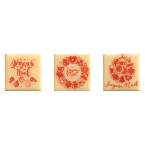 [08058083] 088036 PCB CARRÉS CB PAIN D'ÉPICES 3 DESIGNS 4CM 96PCS ***S/CDE***