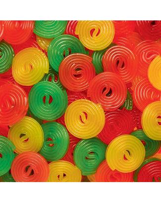 [14100176] SNOEP HARIBO ROTELLA FRUIT 1KG = ZAKJE