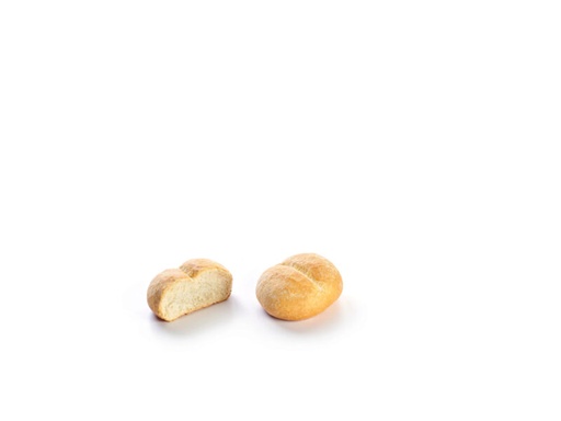 [02060161] DAUPHINE 2103782 BOERENPISTOLET WIT KTB 75X65GR = DOOS