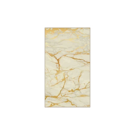 [08058419] 1081091 TRANSFERT MARBLE GOLD 30X40 CM 12PCS ***S/CDE***