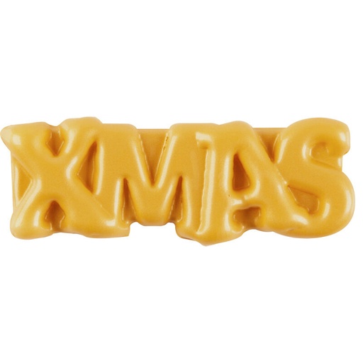 [08082104] 2013627 XMAS GOUDEN RELIËFBORD 49X20MM 120 STUKS***S/CD***