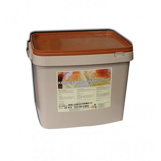 [05040802] KOMPLET PLUSPAN LUXURY RAISIN DOUGH 20% 20KG