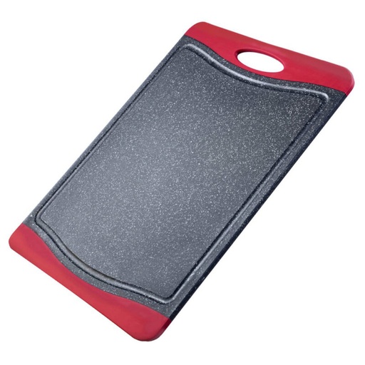 [54911711] WESTMARK PLANCHE A DECOUPER 29X20CM GRISE/ROUGE ***INDISPONIBLE AVANT AVRIL 2026***