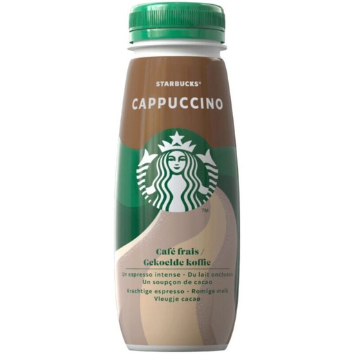 [02050293] + BOISSON STARBUCKS CAPPUCCINO 8X 220ML PET BS13061/603084  ***REMPLACE PROCHAINEMENT PAR 00068163***