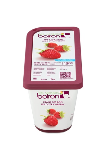 [02100067] ❄️BOIRON 598 PUREE FRAISE DES BOIS 100% 1KG