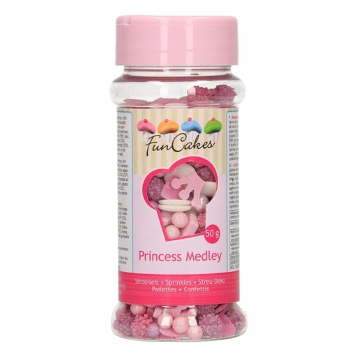 [08053208] FUNCAKES MIX DECORATION EN SUCRE PRINCESSE50GR
