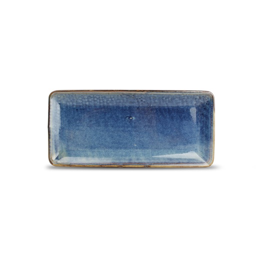 [74500515] F2D NOVA BLUE ASSIETTE RECT. 14XHT30CM