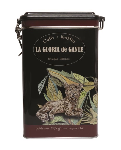 [14040352] METALEN DOOS CAFE LA GLORIA